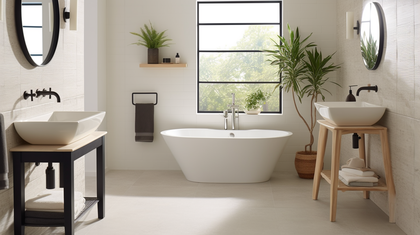 different types of bathroom sinks